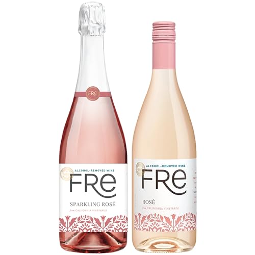 0850056738309 - NON ALCOHOLIC WINE 2 PACK FRE ROSE AND FRE SPARKLING ROSE BUSINESS & HOLIDAY GIFT IDEAS