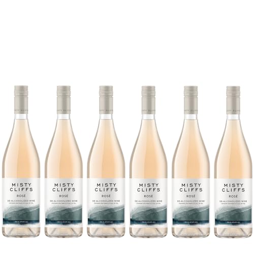0850056738798 - MISTY CLIFFS NON-ALCOHOLIC ROSE - PREMIUM DEALCOHOLIZED WINE FROM THE SWARTLAND REGION, SOUTH AFRICA | 6 PACK