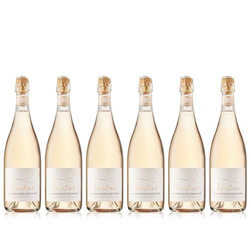0850056738934 - LAUTUS NON-ALCOHOLIC DEALCOHOLIZED SPARKLING ROSE WINE - PREMIUM ALCOHOL-REMOVED SPARKLING WINE, FULL FLAVOR, DEALCOHOLISED, PERFECT FOR ANY OCCASION | 6-PACK