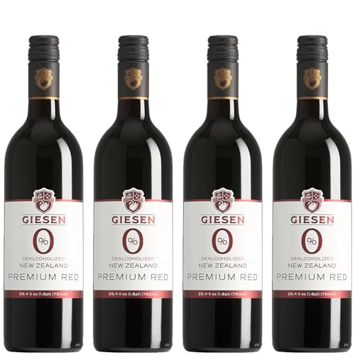 0850058552149 - GIESEN NON-ALCOHOLIC PREMIUM MERLOT CABERNET FRANC RED BLEND - PREMIUM DEALCOHOLIZED RED WINE FROM NEW ZEALAND | 4 PACK