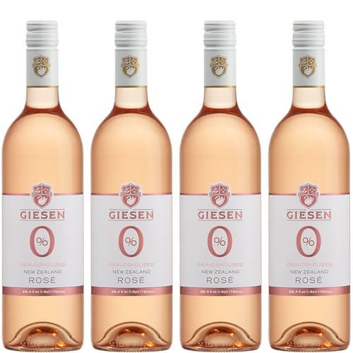0850058552248 - GIESEN NON-ALCOHOLIC ROSÉ - PREMIUM DEALCOHOLIZED ROSE WINE FROM NEW ZEALAND | 4 PACK