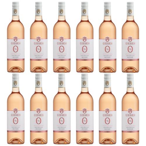 0850058552262 - GIESEN NON-ALCOHOLIC ROSÉ - PREMIUM DEALCOHOLIZED ROSE WINE FROM NEW ZEALAND | 12 PACK