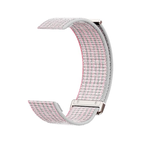 0850058994413 - AMAZFIT OFFICIAL SMARTWATCH REPLACEMENT BAND, 20MM NYLON WRISTBAND STRAP, COMPATIBLE WITH AMAZFIT ACTIVE, GTS 4, GTS 3, GTS 4 MINI, GTS 2 MINI, BIP 3 PRO, BIP 3, PINK