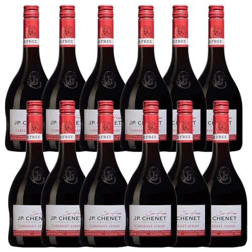 0850059605356 - JP CHENET CABERNET SYRAH ALCOHOL-FREE NON-ALCOHOLIC RED WINE, 750ML | 12 PACK