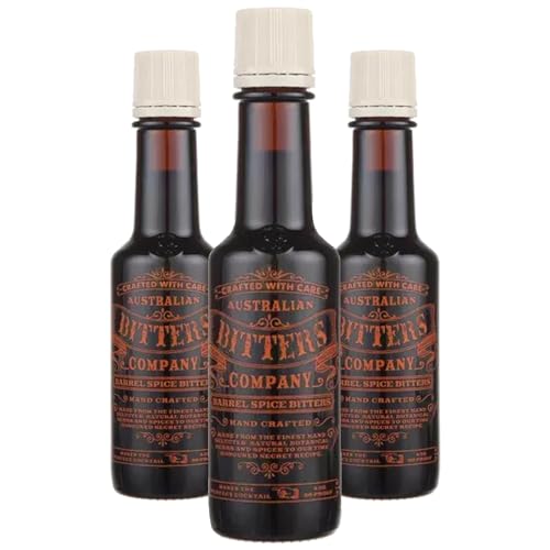 0850060713712 - AUSTRALIAN COMPANY BARREL SPICE BITTERS: ELEVATE YOUR COCKTAILS WITH 4OZ BOTTLES PERFECT FOR CLASSIC MIXED DRINKS | 3 PACK