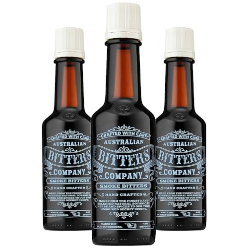 0850060713910 - AUSTRALIAN COMPANY SMOKE BITTERS: ELEVATE YOUR COCKTAILS WITH 4OZ BOTTLES PERFECT FOR CLASSIC MIXED DRINKS | 3 PACK
