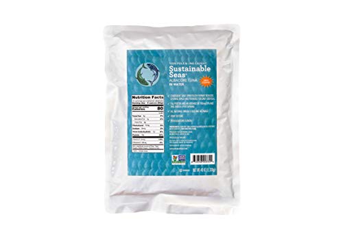 0850348003344 - SUSTAINABLE SEAS WILD ALBACORE TUNA RAW PACKED WITH VEGETABLE BROTH NO SALT ADDED, 43 OZ
