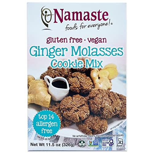0850403000691 - NAMASTE FOODS GLUTEN FREE GINGER MOLASSES COOKIE MIX, 11.5 OZ., PACK OF 6