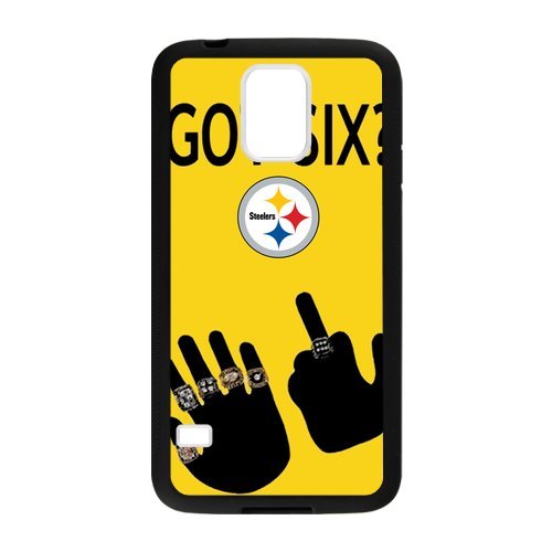 8504076671598 - PROTECTIVE SAMSUNG GALAXY S5 I9600 CASE PITTSBURGH STEELERS CUSTOM RUBBER BACK COVER CASE ONLY SUIT FOR SAMSUNG GALAXY S5 I9600