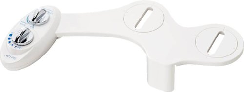 0850625005108 - LUXE BIDET NEO 120 - SELF CLEANING NOZZLE - FRESH WATER NON-ELECTRIC MECHANICAL BIDET TOILET ATTACHMENT (WHITE AND WHITE)