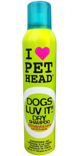 0850629004725 - PET HEAD DOGS LUV IT! 5.6 OZ DRY SHAMPOO STRAWBERRY LEMONADE