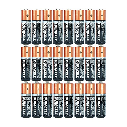 0851009006063 - DURACELL COPPERTOP AA 24 ALKALINE BATTERIES FREE STORAGE AND MOSQUITO STICKER