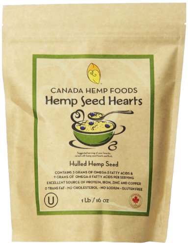 0851133001125 - CANADA HEMP FOODS, NATURAL HEMP SEED HEARTS, 16 OUNCE POUCH