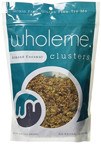 0851515005024 - WHOLEME CLUSTERS ALMOND COCONUT, 8 OUNCE
