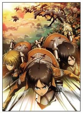 Poster Anime Attack On Titan A2 Tamanho 60x42 cm Lo04