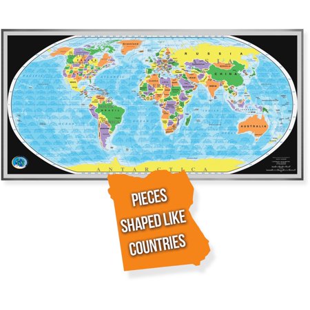 0851941001430 - THE GLOBAL PUZZLE (600 PIECE)