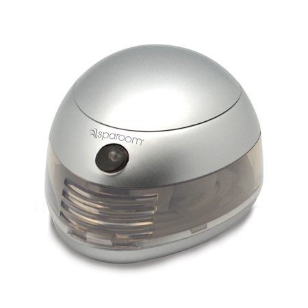 0852030004790 - SPA ROOM AROMAFIERTM PORTABLE FRAGRANCE DIFFUSER, SILVER