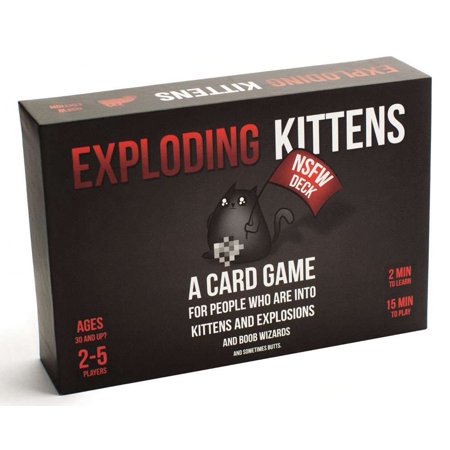 0852131006013 - EXPLODING KITTENS: NSFW EDITION (EXPLICIT CONTENT)