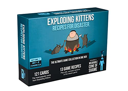 0852131006570 - EXPLODING KITTENS RECIPES FOR DISASTER - FAMILY-FRIENDLY PARTY GAMES - CARD GAMES FOR ADULTS, TEENS & KIDS