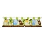 0085214047034 - CROWN CRAFTS INFANT PRODUCTS, INC. | NOJO LITTLE BEDDING JUNGLE PLAY WINDOW VALANCE