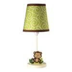 0085214061191 - CROWN CRAFTS | NOJO LITTLE BEDDING JUNGLE TIME LAMP AND SHADE