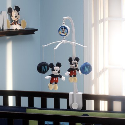 0085214089935 - DISNEY BABY INFANT'S MUSICAL MOBILE M IS FOR MICKEY - CROWN CRAFTS INFANT PRODUC