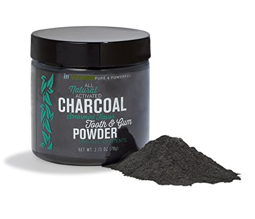 0852241006088 - NATURAL WHITENING TOOTH & GUM POWDER WITH ACTIVATED CHARCOAL, 2.75OZ - SPEARMINT (*NEW PACKAGING AND FLAVORS!*)