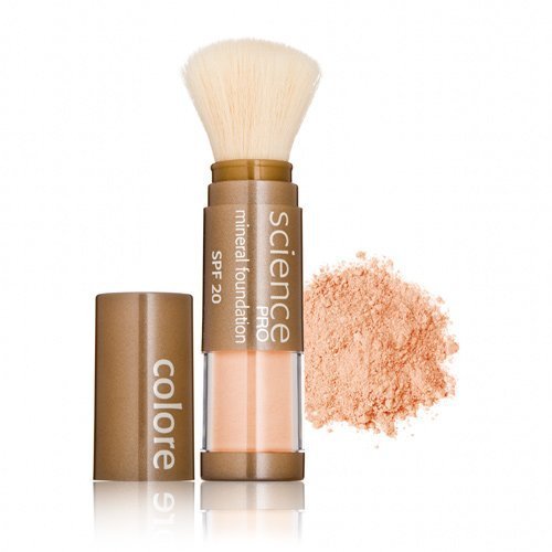 0852308003234 - COLORESCIENCE PRO LOOSE MINERAL POWDER FOUNDATION BRUSH - ALL DOLLED UP .21 OZ