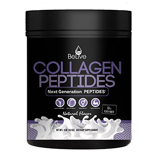 0008523344007 - PREMIUM COLLAGEN PEPTIDES PROTEIN POWDER FOR WOMEN AND MEN | DESIGNED FOR YOUNGER HAIR, SKIN & NAIL, ANTI-AGING, JOINT SUPPORT, DIGESTIVE SYSTEM, WEIGHT LOSS. 100% PURE UNFLAVORED (1 LB)