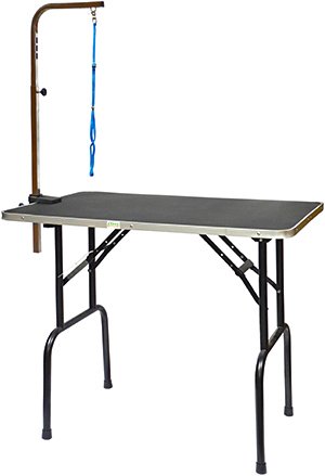 0852438003920 - GO PET CLUB PET DOG GROOMING TABLE WITH ARM, 30-INCH
