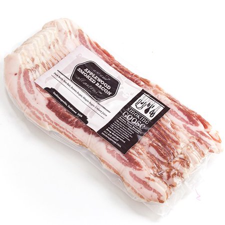 0852619006009 - APPLEWOOD SMOKED BACON BY THE SMOKING GOOSE (12 OUNCE)