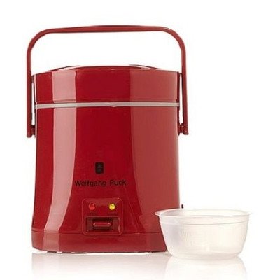 0852659731978 - EVERYDAY ESSENTIALS 1.5-CUP PERFECT PORTABLE RICE COOKER FINISH: RED
