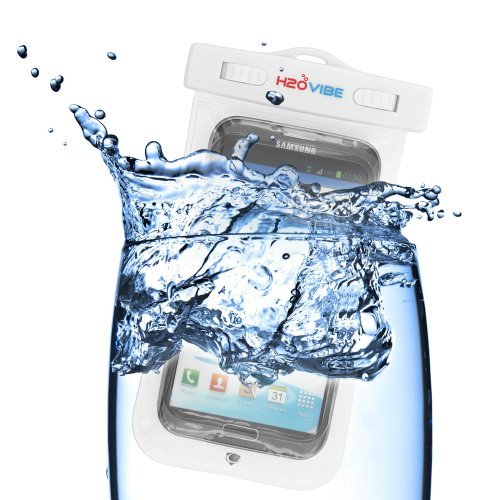 0852661659291 - H2O VIBE UNIVERSAL WATERPROOF CASE - IPX8 CERTIFIED TO 100 FEET - WORKS WITH APPLE IPHONE 4S, 5, 5S & 6, SAMSUNG GALAXY S3, S4, S5, NOTE 1 & 2, HTC ONE, BLACKBERRY Z10, Q10 & MORE