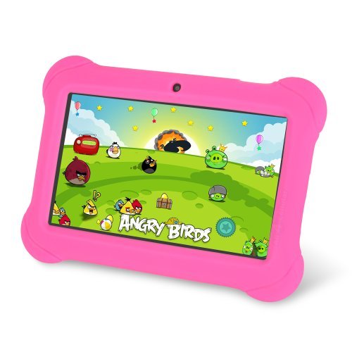 0852661663311 - ORBO JR. 4GB ANDROID 4.4 WI-FI TABLET PC W/BEAUTIFUL 7 FIVE-POINT MULTITOUCH DISPLAY - SPECIAL KIDS EDITION - PINK