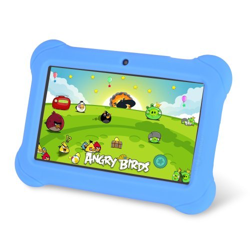 0852661663328 - ORBO JR. 4GB ANDROID 4.4 WI-FI TABLET PC W/BEAUTIFUL 7 FIVE-POINT MULTITOUCH DISPLAY - SPECIAL KIDS EDITION - BLUE