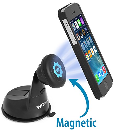 0852669361042 - WIZGEAR�?UNIVERSAL MAGNETIC CAR AND HOME MOUNT HOLDER, WINDSHIELD MOUNT, DASHBO