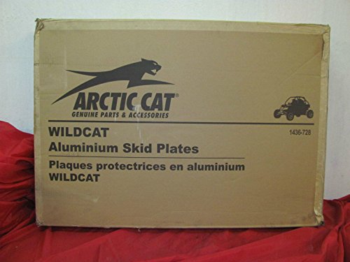 0852679559958 - **NEW** ARCTIC CAT WILDCAT SKID FLOAT PLATE & SCRUB PLATE 1436-728