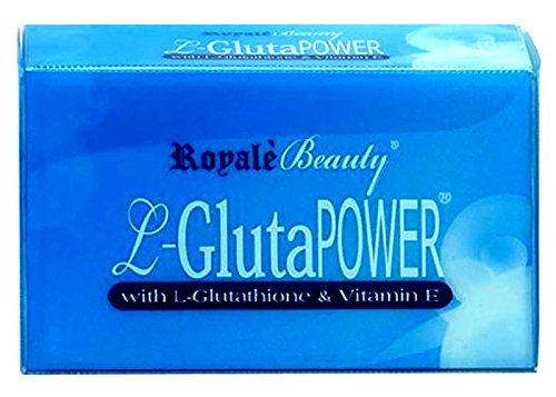 0852687886763 - ROYALE BEAUTY L GLUTA POWER WITH GLUTATHIONE & VITAMIN E WHITENING SOAP 130 GRAMS