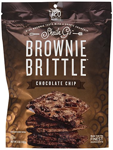 0852688090206 - SHEILA G'S BROWNIE BRITTLE CHOCOLATE CHIP - 6 PACK - 5OZ.