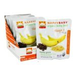 0852697001446 - HAPPYBABY ORGANIC BABY FOOD STAGE 3 MEALS AGES 7+ MONTHS MAMA GRAIN