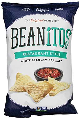 0852834002138 - BEANITOS RESTAURANT STYLE WHITE BEAN WITH SEA SALT CHIPS, 6 OUNCE -- 6 PER CASE.