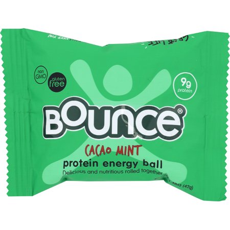 0852949003662 - BOUNCE NATURAL ENERGY BALL, CACAO MINT, 1.47 POUND