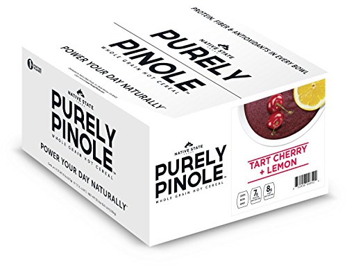 0852958006524 - NATIVE STATE FOODS PURELY PINOLE POWER CEREAL: TART CHERRY + LEMON, CASE PACK, 6CT