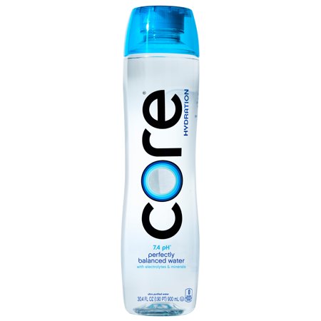 0853004004044 - CORE HYDRATION, 30.4 FL. OZ (PACK OF 12), NUTRIENT ENHANCED WATER, PERFECT 7.4 NATURAL PH, ULTRA-PURIFIED WITH ELECTROLYTES AND MINERALS, CUP CAP FOR SHARING