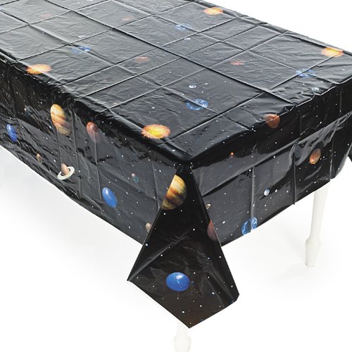 0853031068231 - PLASTIC OUTER SPACE TABLE COVER