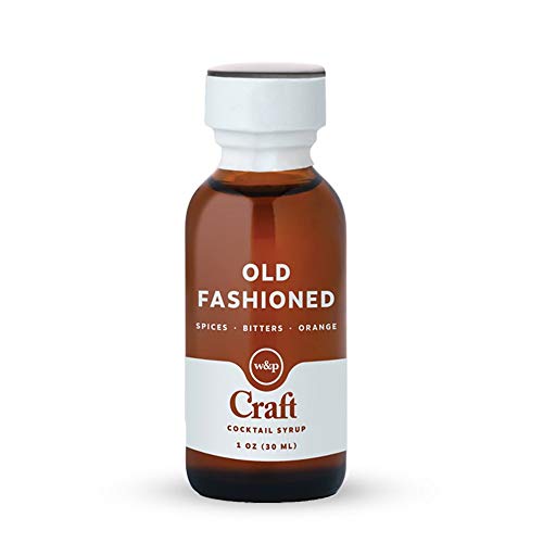 0853334007937 - W&P CRAFT COCKTAIL SYRUP, OLD FASHIONED | 1 OUNCE | COCKTAIL MIXER, HANDCRAFTED IN SMALL BATCHES, CRAFT COCKTAIL, BAR COLLECTION