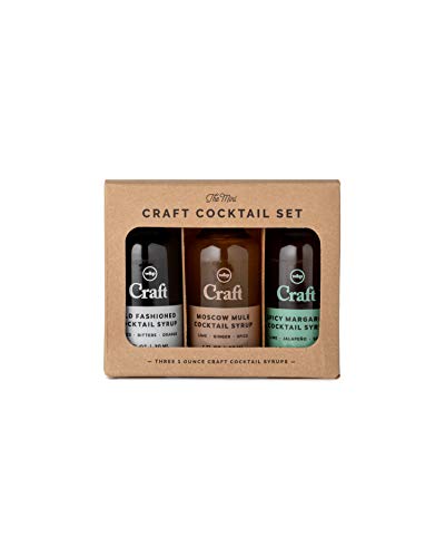 0853334007968 - W&P CRAFT COCKTAIL SYRUP SET, OLD FASHIONED, MOSCOW MULE, SPICY MARGARITA | VARIETY PACK, 1 OUNCE EACH, 3 BOTTLES | COCKTAIL MIXER, HANDCRAFTED IN SMALL BATCHES, CRAFT COCKTAIL, BAR COLLECTION