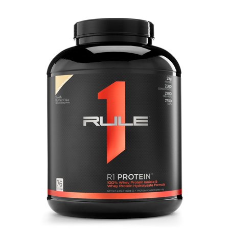 0853414006447 - RULE 1 WHEY PROTEIN ISOLATE (VANILLA BUTTER CAKE, 76 SERVINGS)