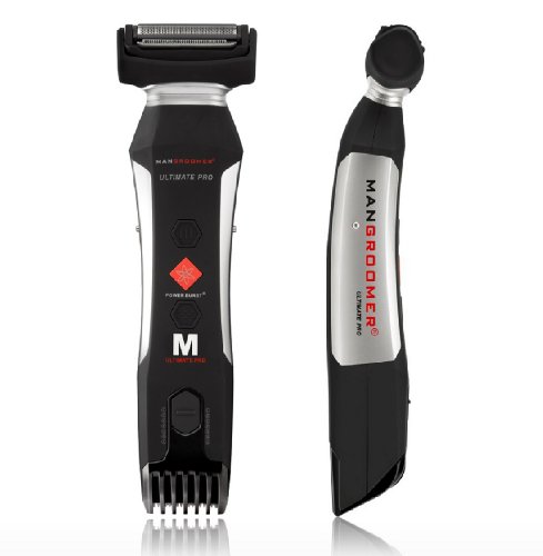0853496003808 - MANGROOMER ULTIMATE PRO BODY GROOMER AND TRIMMER WITH POWER BURST
