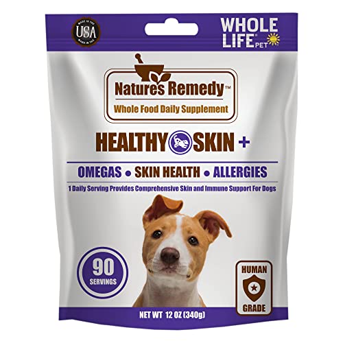 0853521008242 - WHOLE LIFE PET NATURES REMEDY SKIN AND ALLERGY SUPPORT WHOLE FOOD SUPPLEMENT FOR DOGS 12 OUNCE